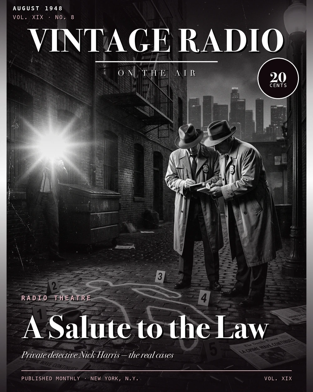 A Salute to the Law - Detective Nick Harris